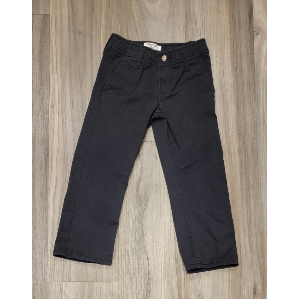 Boys Levi's Signature Gold Jeans Black Size 5